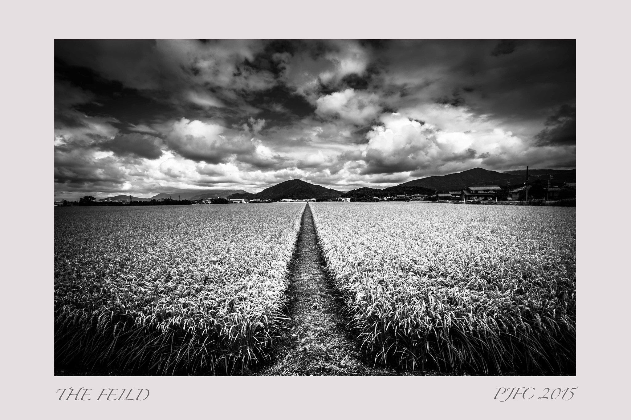 UNFRAMED PRINT WITH BOARDER