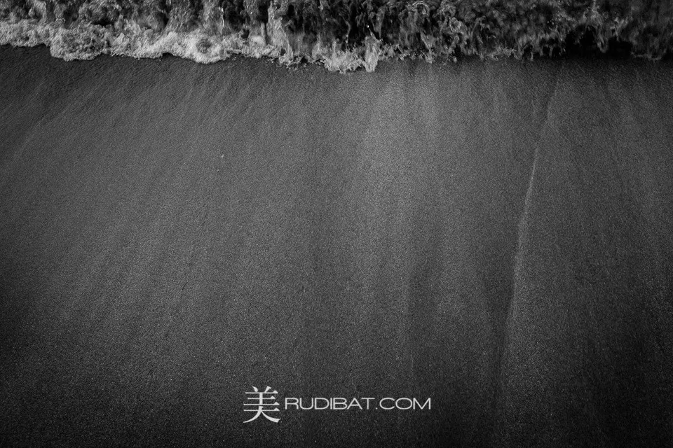 Black Sand – Black Sand on Beach Fukui Japan Spring 2014