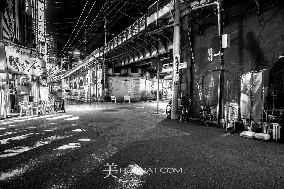 Bridge – JR RAIL Bridge under Shimbashi StationTokyo Japan.