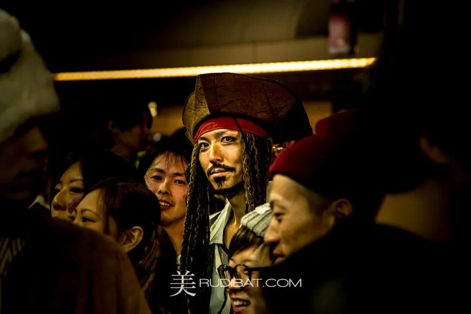Captain – Shot in Shibuya Tokyo Halloween 2015