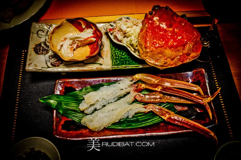 Crab Lunch – KYOTO Japan