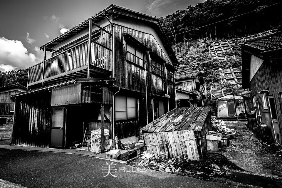 Fishing Village – Old house in a fishing Village near Mihama Fukui Japan Spring 2013