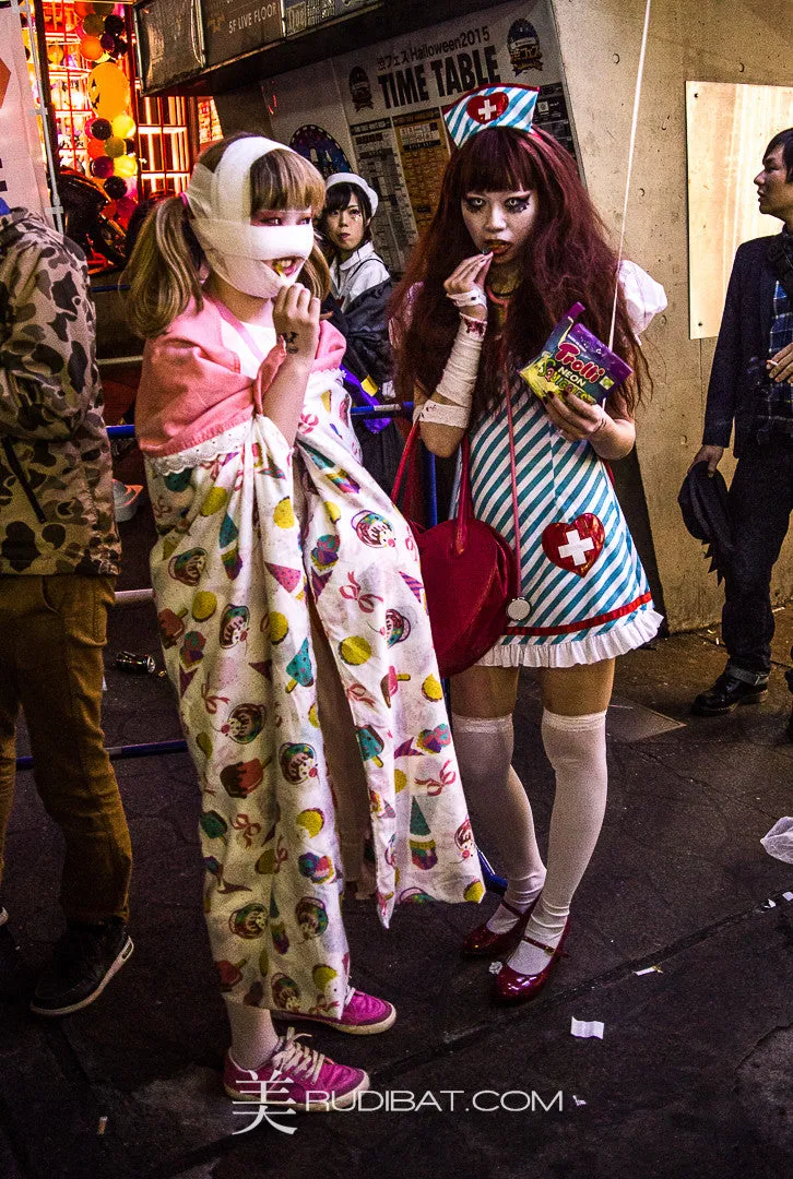 Nurse – Shot in Shibuya Tokyo Halloween 2015
