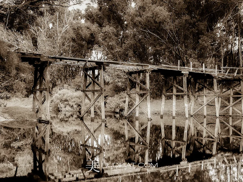 Old Bridge – Taken just out of Nannup Western Australia.