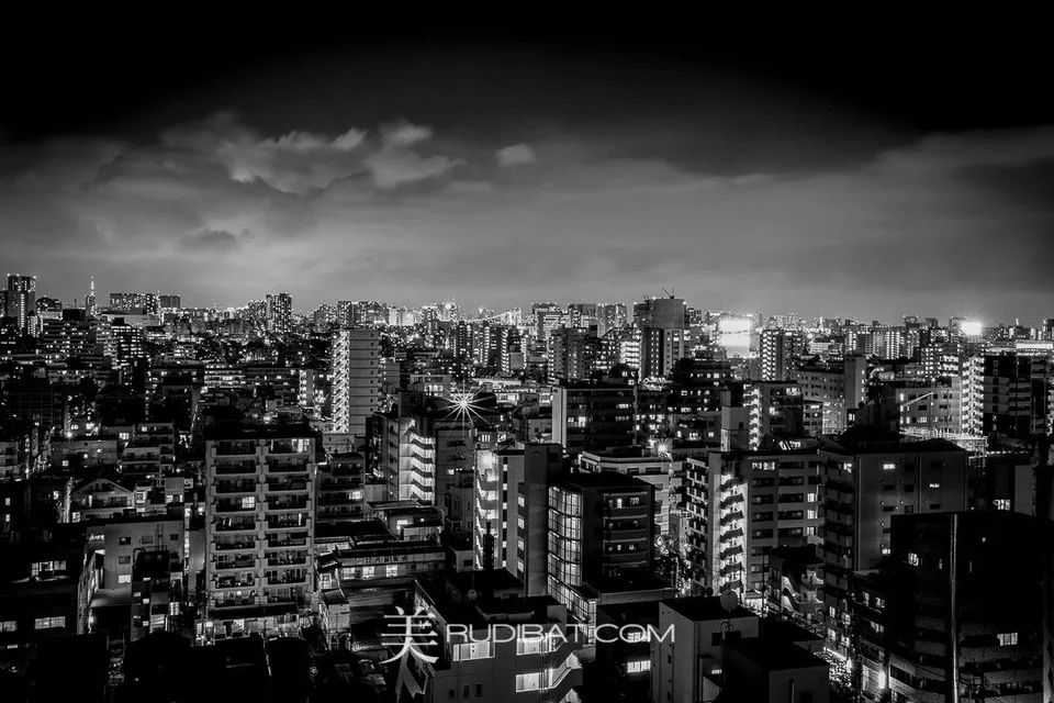 Tokyo Metropolis 2 – This fine art image was shot from my apartment looking north towards Shinagawa Tokyo Tower and Shinjuku.