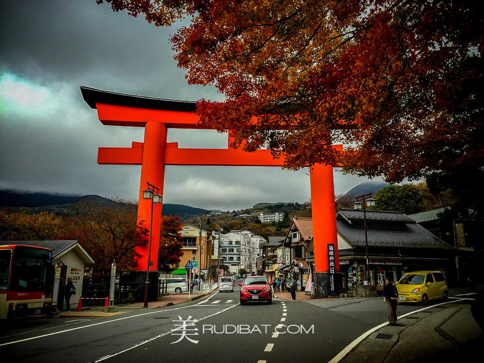 Torii #2 – Torii Gate near Hokone Japan.